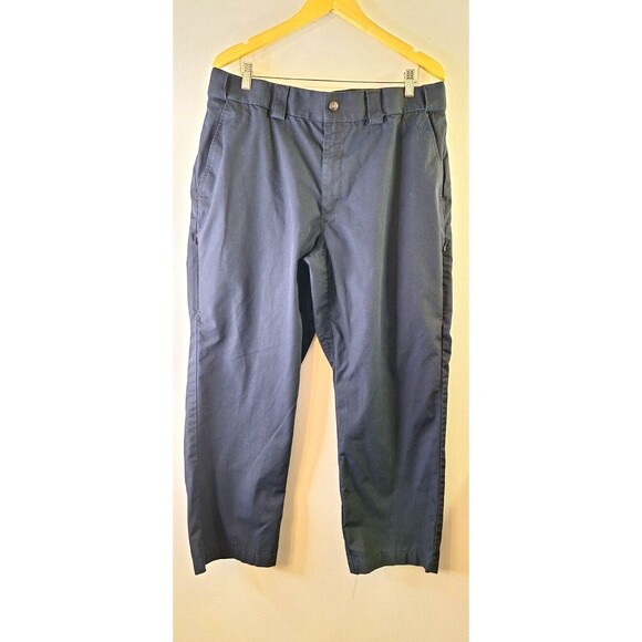 511 TACTICAL SERIES Men's 38 Navy Stryke Pants Ripstop Utility Comfort Waist - Picture 1 of 14